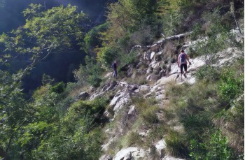 Trail du giamin ab Rapallo