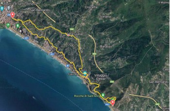 Trail ad anello Lavagna - Santa Giulia - Cavi - Sestri levante