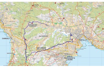 Trail ad anello Rapallo - Portofino Vetta - Ruta