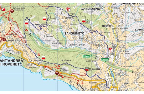 Anello del Monte Telegrafo di Chiavari, portofinotrek