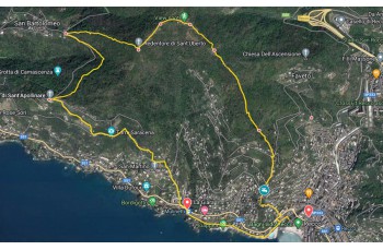 Trail ad anello Recco - Megli - Redentore - S. Apollinare - Polanesi - Mulinetti
