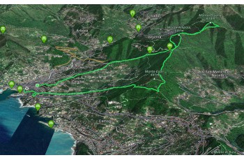 Trail ad anello Recco - Monte Ampola - Caravaggio - Esoli