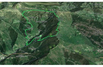 Trail ad anello  Capreno - Case Cornua - Canepa - Lago