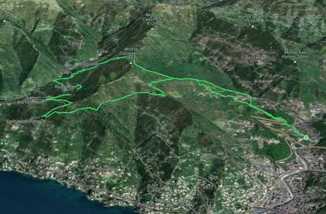 Recco - Verzemma - Piane di Capreno - Capreno - Rupanego - S. Apollinare