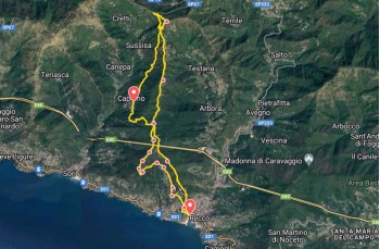 Trail ad anello Recco - Megli - Redentore - Monte Cornua - Capreno - Portofinotrek