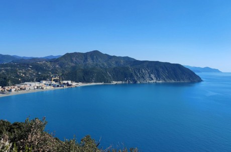 Panorama Riva trigoso - portofinotrek