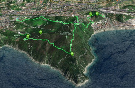 Trail ad anello Sestri levante - Riva Trigoso