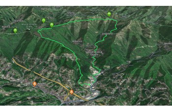 Trail ad anello Rapallo - Passo del Gallo - Chignero - S. Andrea di Foggia