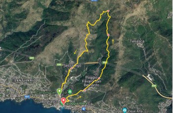 Trail ad anello Bogliasco - Poggio - Sessarego