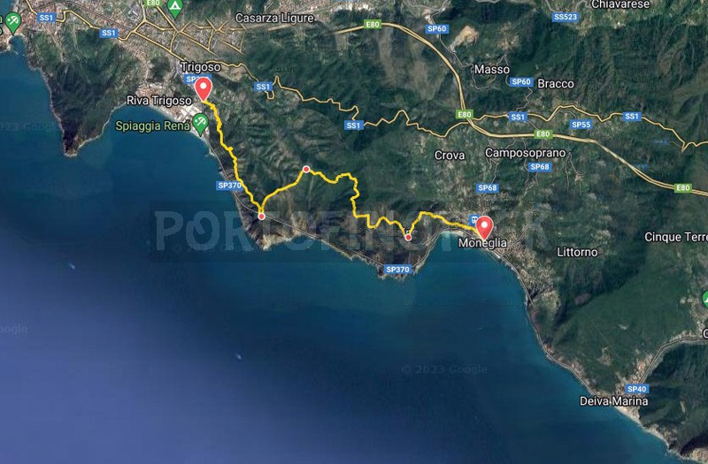 Trail Moneglia - Riva Trigoso