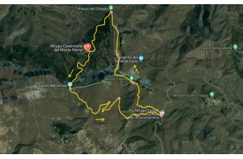 Monte Penna loop trail