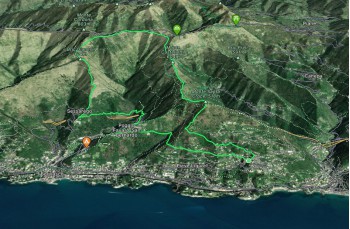 Trail ad anello Pieve Ligure - Santa Croce - Monte Castelletti - Sessarego - San Bernardo