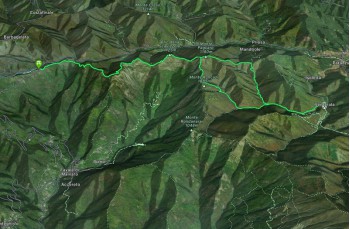 Trail ad anello  Ventarola - Monte Pagliaro - Passo della Scoglina - Casoni d'Arena