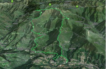 Trail ad anello Cicagna - Monte Caucaso - Moconesi - Ferrada