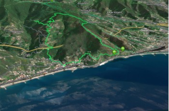 Rundweg von Cavi borgo nach S. Eufemiano
