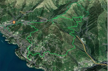 Trail ad anello Pieve Ligure - Teriasca - Santa Croce - San Bernardo