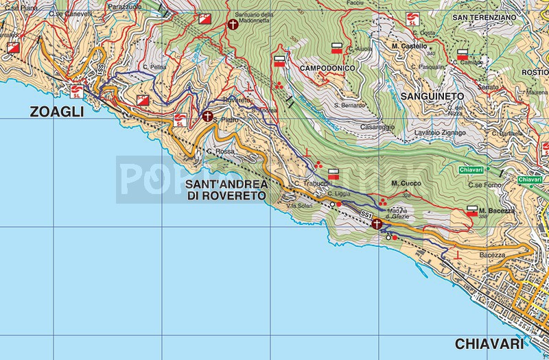 Trail da Chiavari a Zoagli