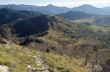 Trail from Reppia towards Monte Zatta and Monte Chiappozzo.