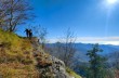 Trail from Reppia towards Monte Zatta and Monte Chiappozzo.