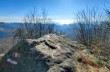 Trail from Reppia towards Monte Zatta and Monte Chiappozzo.