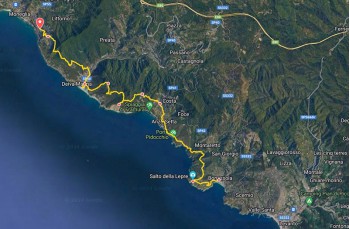 Trail Moneglia - Deiva marina - Framura - Bonassola