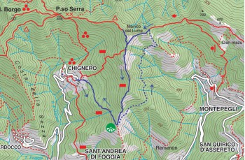 Trail ad anello Chignero - Manico del Lume