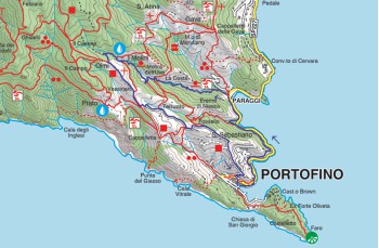 Trail ad anello Paraggi - Valle dei Mulini - Portofino