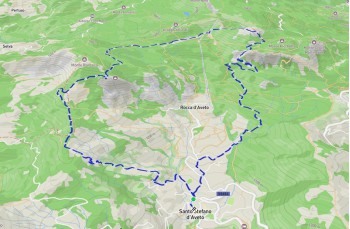 Trail ad anello S. Stefano d'Aveto - Monte Groppo Rosso - Prato Cipolla - Monte Maggiorasca