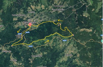 Trail ad anello Santo Stefano d'Aveto - Passo della Lepre