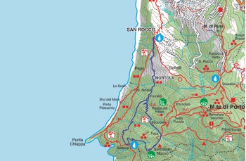 Circular trail San Rocco di...