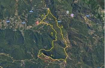 Trail ad anello Velva - Santuario di Velva - Cima Stronzi - Pietra di Vasca