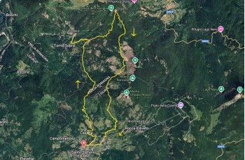 S. Stefano d'Aveto - Torrio - Passo Crociglia - Valle Tribolata