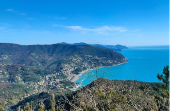 Trail ad anello Casarza Ligure - Monte Moneglia - Moneglia
