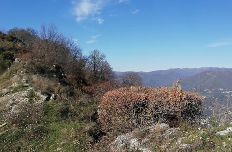 Da  Monte Pegge verso Manico del Lume