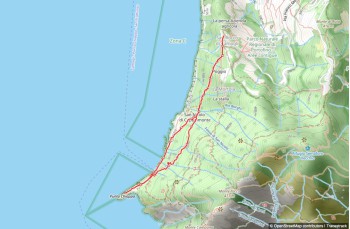 Route San Rocco - Punta Chiappa