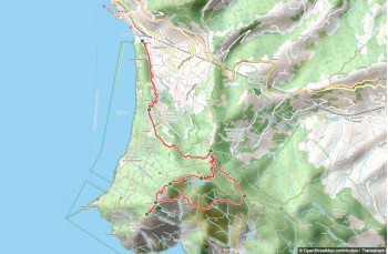Camogli - San Rocco - Gaixella - Pietre strette - Semaforo Nuovo - Semaforo Vecchio