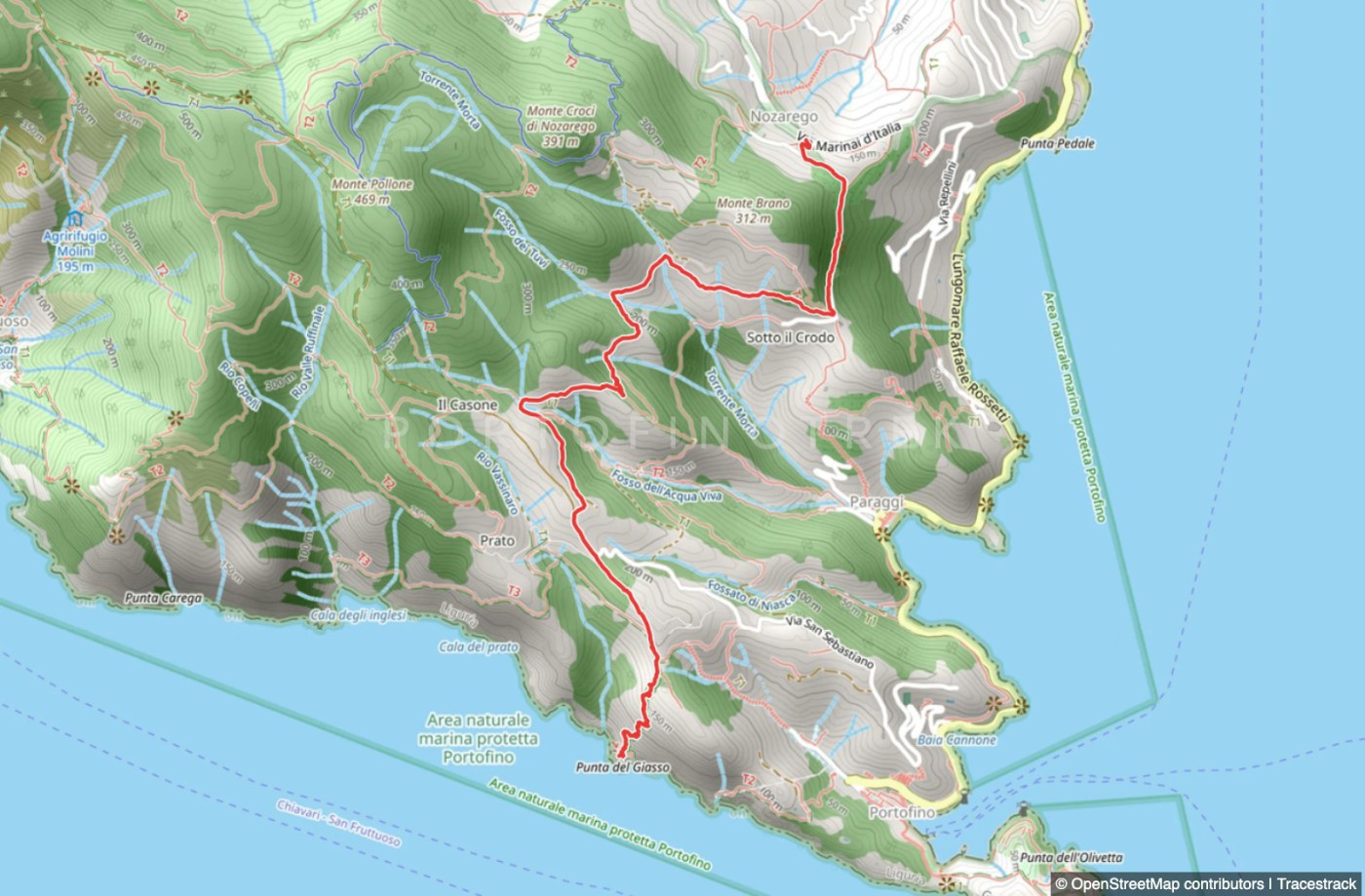 Nozarego - Punta Giasso - Nozarego