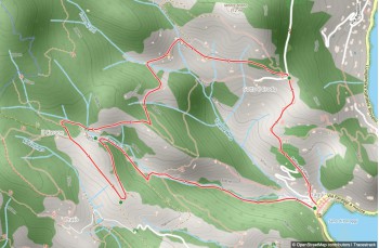 Paraggi - Valle dei Mulini - Olmi - Crocetta - Gave - Paraggi