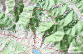 Montallegro - Passo della Crocetta - Rapallo