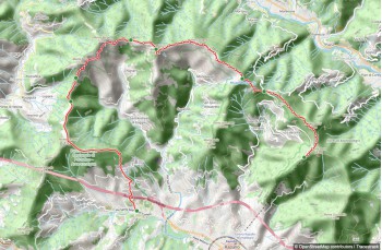 Montallegro - Monte Pegge - Manico del Lume - Caravaggio - Santa Maria del Campo