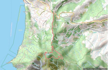 Rundweg Ruta - Portofino Vetta - Semaforo Vecchio - Pietre Strette - Ruta