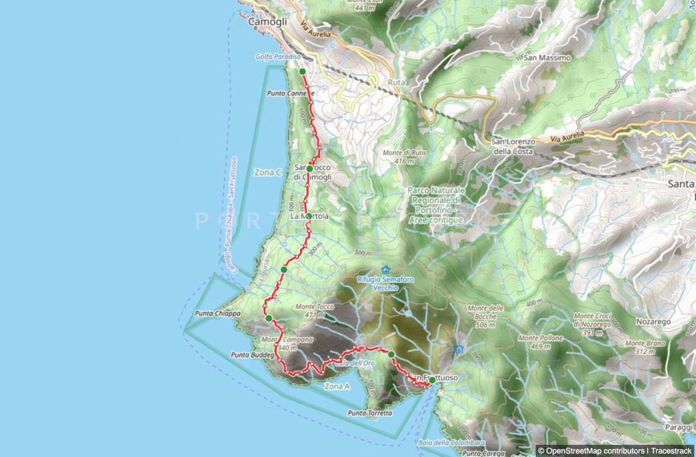 San Fruttuoso di Camogli - San Rocco di Camogli