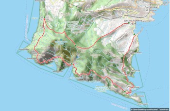 Santa Margherita Ligure - Portofino - S. Fruttuoso - San Rocco - Pietre Strette - Santa Margherita