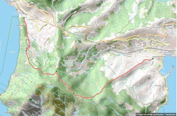 Santa Margherita Ligure - Pietre Strette - San Rocco - Camogli