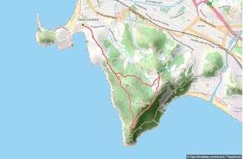 Trail ad anello di Punta Manara a Sestri Levante