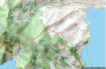 Itinéraire en Boucle S. Margherita Ligure - Nozarego - Bocche - Busseo