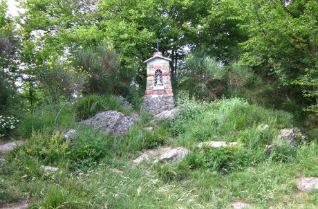 Edicola votiva presso Monte Zuccarello