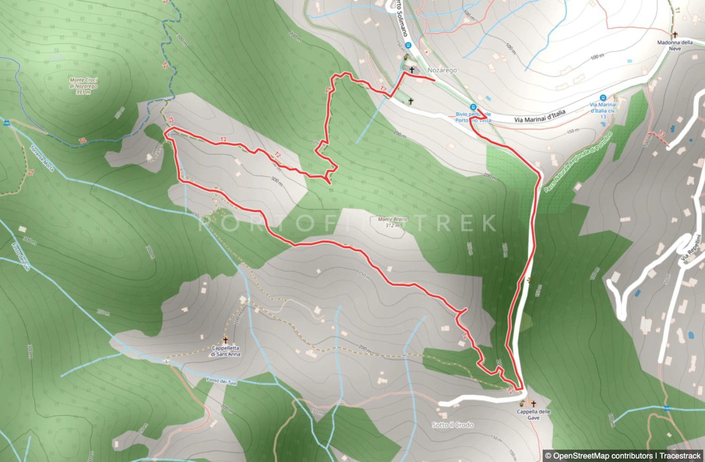 Der Tierweg im Naturpark Portofino