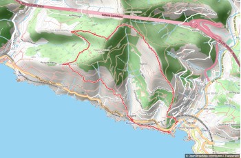 Trail ad anello Recco - Megli - Redentore - S. Apollinare - Polanesi - Mulinetti