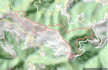 Itinéraire en boucle Uscio - Passo Spinarola - Tribogna - Monte Rosso